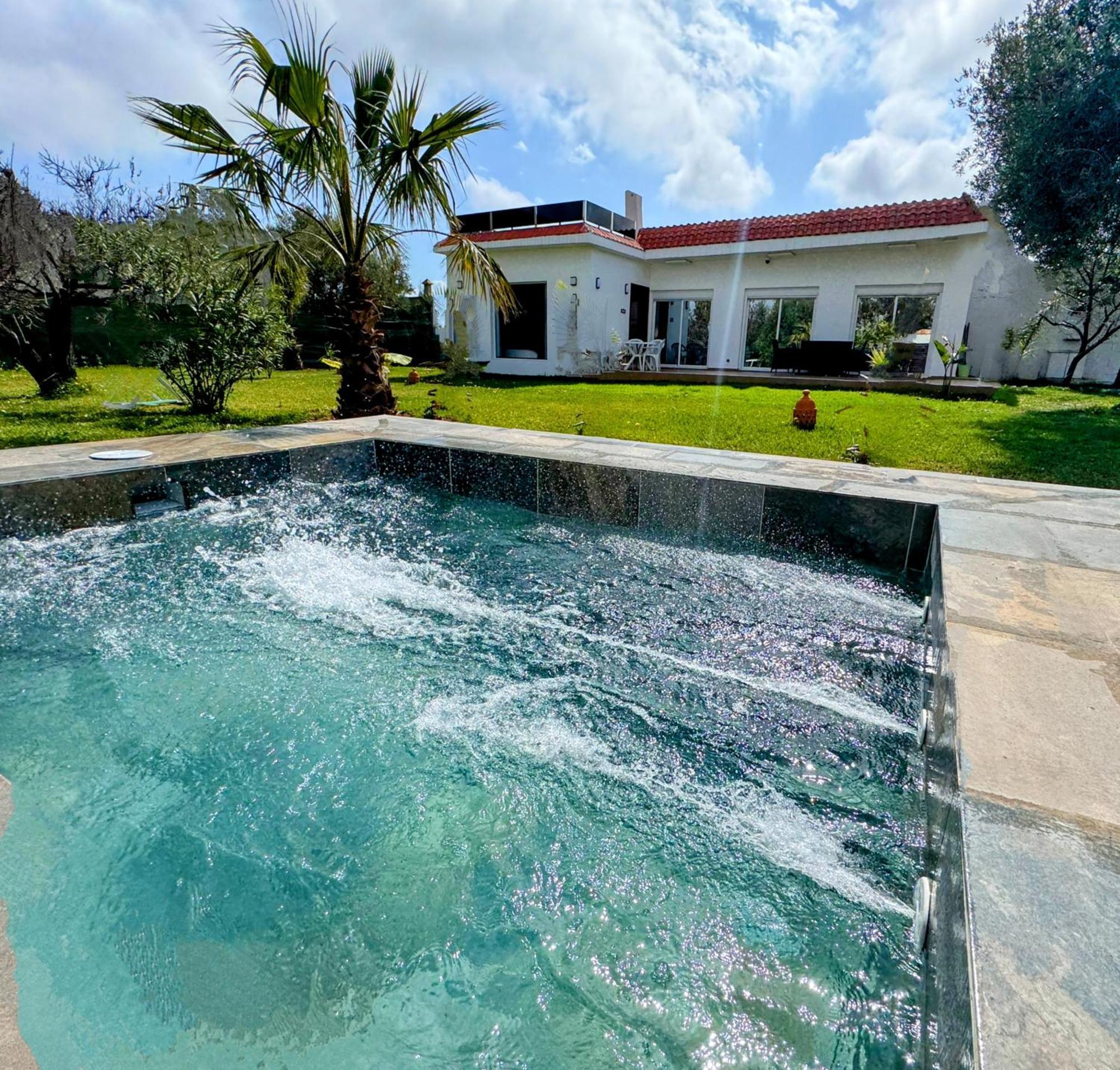 Central Villa With Pool Garden 5Km Sea Cabo Tetouan Exterior photo